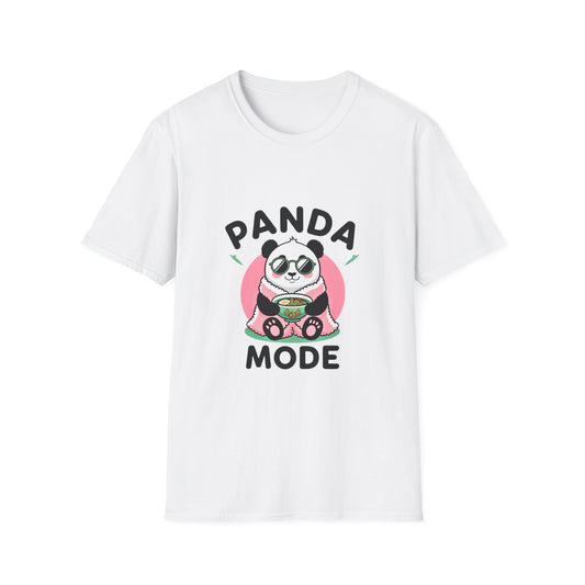 Panda Mode T-Shirt — Cute Relaxed Panda Graphic Tee